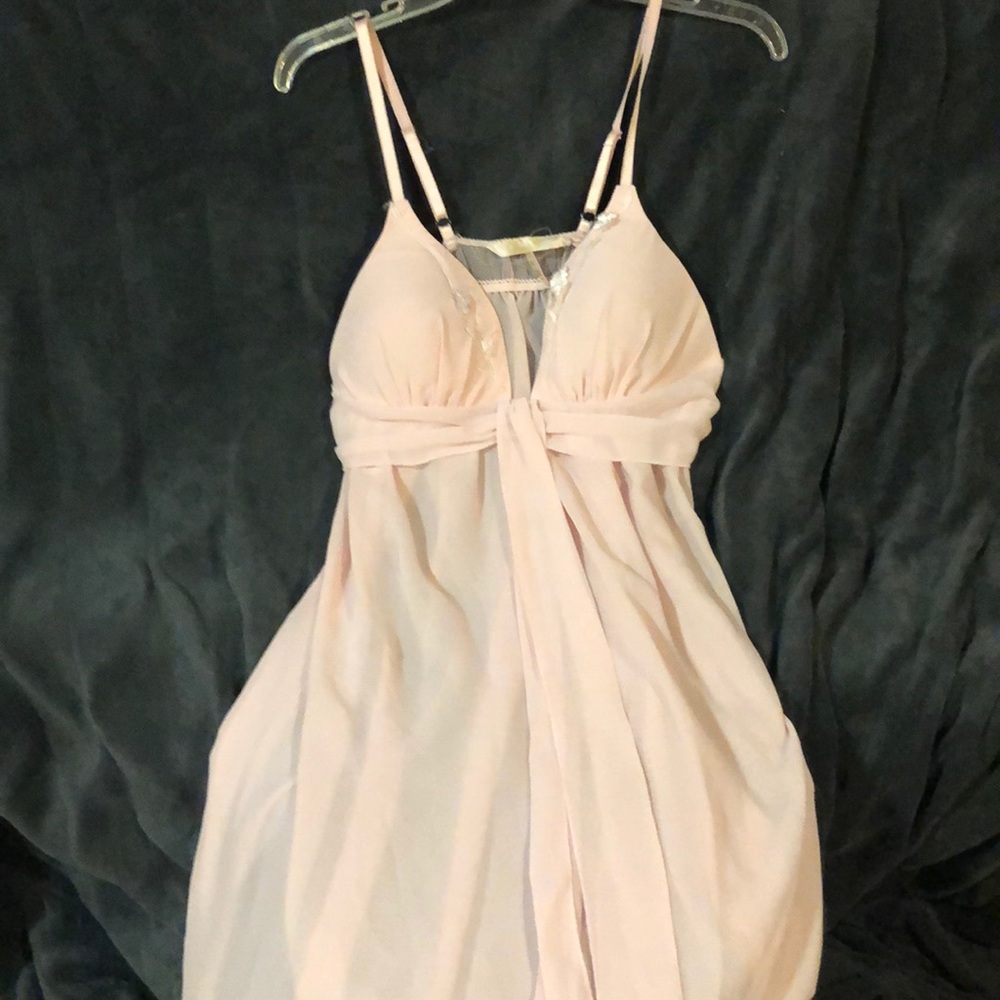 lingerie short gown